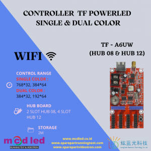 KONTROLER SINGLE COLOR TF A6UW HUB 08 DAN HUB 12