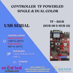 KONTROLER SINGLE COLOR TF S6UR HUB 08 DAN HUB 12