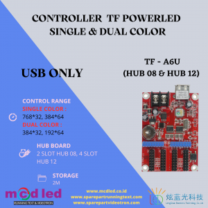 KONTROLER SINGLE COLOR TF A6U HUB 08 DAN HUB 12