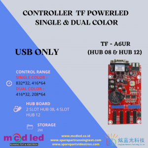 KONTROLER SINGLE COLOR TF A6UR HUB 08 DAN HUB 12