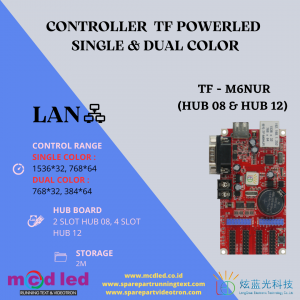 KONTROLER SINGLE COLOR TF M6NUR HUB 08 DAN HUB 12