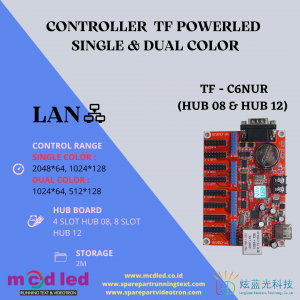 KONTROLER SINGLE COLOR TF C6NUR HUB 08 DAN HUB 12