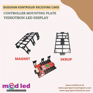 DUDUKAN KONTROLER RECEIVING CARD MOUNTING PLATE VIDEOTRON LED DISPLAY ( SKRUP )